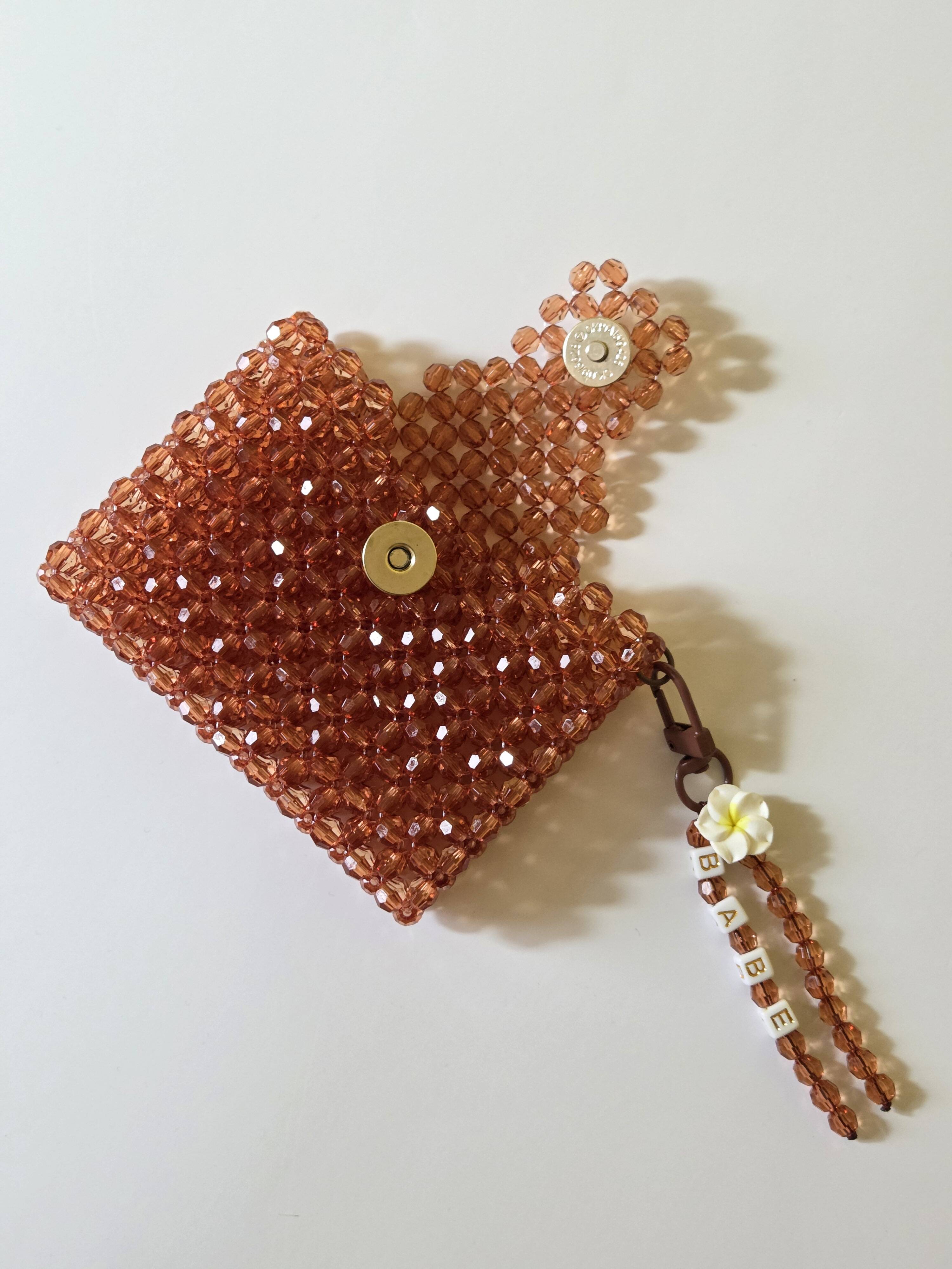 Customisable Brown card holder (double-sided)