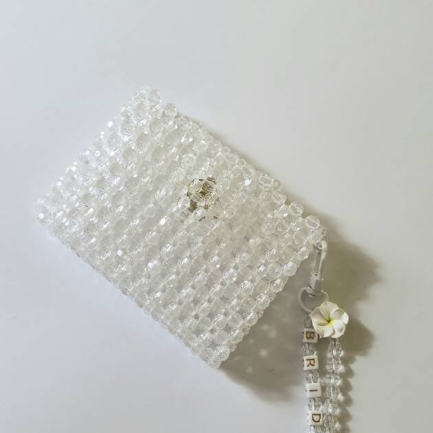 Customisable Clear card holder ( double- sided)